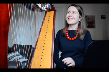 Live Harp Lesson 35 – Prelude in C Major and directional placing