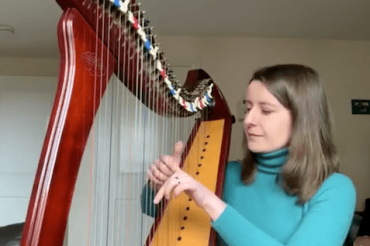 Live Harp Lesson 37 – “Mountain Stream” practice strategies
