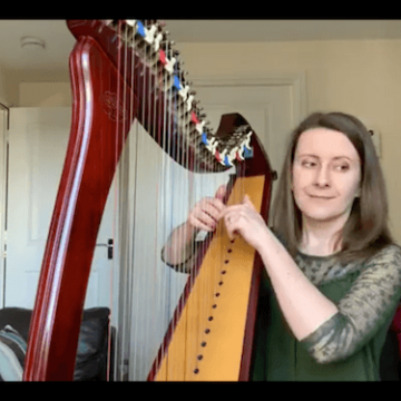 Live Harp Lesson 40 – Spotting patterns… before reading the notes
