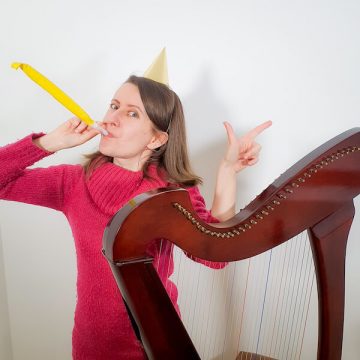 How to play “Happy Birthday” on the harp? Free video lesson! [ep 20]