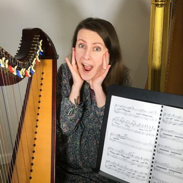 Memorising so fast you don’t get to practise reading music on the harp? [ep 34]